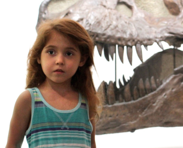 Paleontologist girl